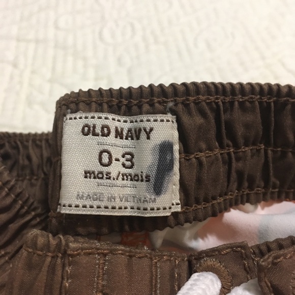 0-3m (6/$20) Old Navy Swim Trunks - Picture 4 of 4